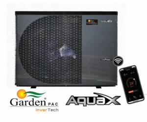 Aquax Heat Pump 700h z4 v18 Garden PAC Aquax WiFi Swimming Pool Heat Pump 27kw