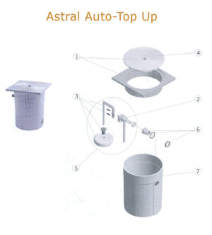 Astral Auto topup 1100h v16 Astral Automatic Pool Top-Up Spares,Astral Standard Skimmer Spares,Astral Wide Mouth Skimmer Spares,Astral 17.5Lt Wide Mouth Skimmer Spares,Astral Main Drain Spares