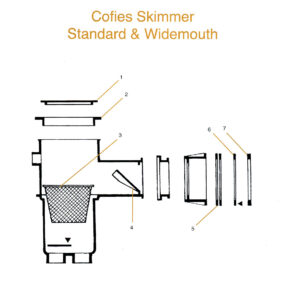 Cofies Swimming Pool Skimmer Spares