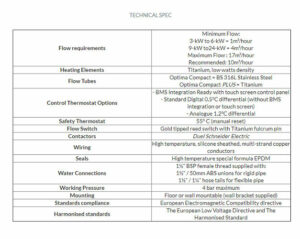 Elecro Touch Screen Optima Compact Heater - Image 6