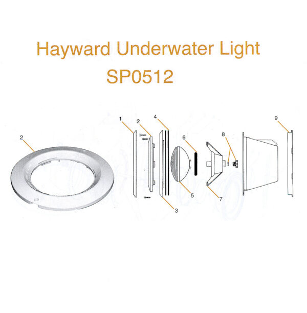 Hayward Swimming Pool Light Spares