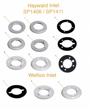Hayward & Weltico Inlet Spares