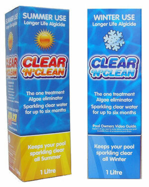 Swimming Pool Clear 'N' Clean Algicide - 1 Litre x 4 - Image 2