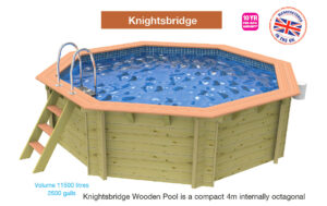Knightbridge 700h z4 v18 Plastica Premium Octagonal Wooden Pools
