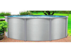 Pacific Silvermist 10' x 16' Oval Above Ground Pool 48" Deep