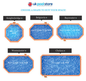 Plastica Belgravia Octagonal Wooden Pool - Image 3