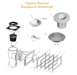 Plastica skimmer 1100h v16 Plastica Skimmer Spares