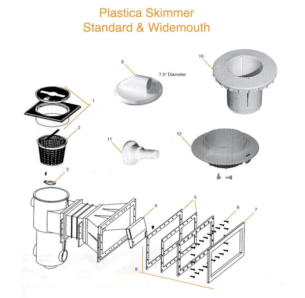 Plastica Skimmer Spares