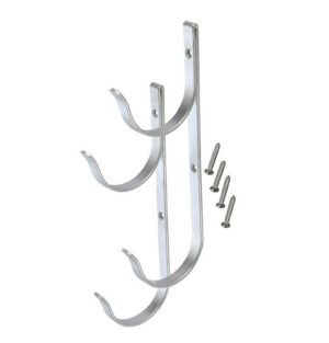 Metal Pole & Hose Hanging Brackets