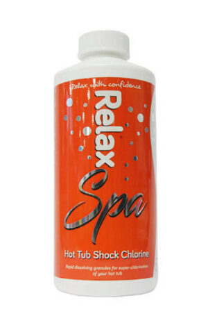 Relax Spa Shock 700h v16 Relax Spa Chlorine Granules - 1kg, Relax Spa Hot Tub Chlorine Tablets