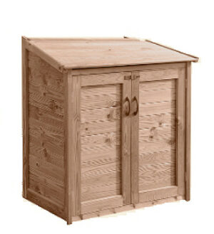 Storage box 500h v18 GLP Wooden Pool Filtration Enclosure