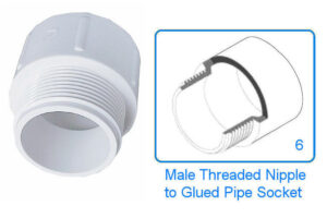 Swimming Pool Socket Nipple - 6