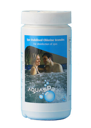 aquasparklestabilisedchlorinegranules500hv10 AquaSparkle Spa Stabilised Chlorine Granules