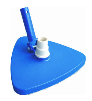 bluetriangularvachead750hv10 Pool maintenance, swimming pool maintenance,pool cleaning,cleaning your pool,pool cleaning tools,chlorine floaters,automatic pool cleaners,pool cleaning procedures,skimmers,leaf rakes,telepoles,spa vacuums,pool vacuums,pool cleaners,suction cleaners,pool Chemicals,swimming pool Chemicals,floating chlorine tablet dispenser
