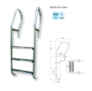 clubbarlinerladder750hv10 swimming pool ladder,pool ladders,pool ladder,stainless steel pool ladders,wooden pool ladders,sacrificial anode ladder,ladder spares