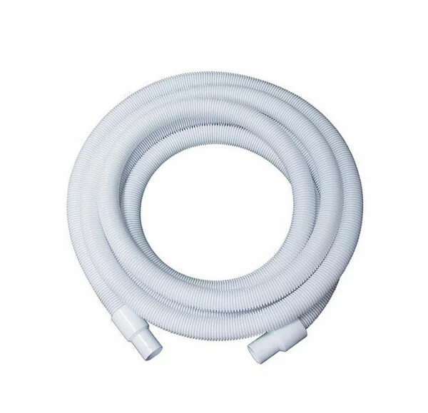 Swimming Pool White Vacuum Hose 1.5" - 6m