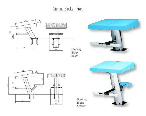 Competition Fixed Starting Blocks