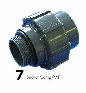 flexi 7 socket composite 500h v16 Flexipipe Male Threaded Union,swimming pool plumbing,swimming pool pipework,pool flexipipe,flexpipe fitting,pool flexipipe fittings,pool plumbing