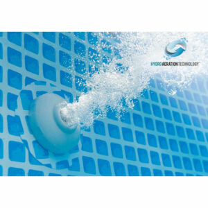 Intex 15' Diameter 48" Deep Metal Frame Pool - Image 4
