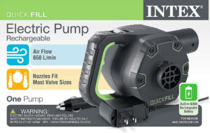 quick fill 240v rechargable 700h z1 v18 Intex Quick Fill Rechargeable Air Pump