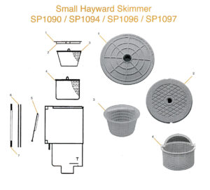 Hayward Skimmer Spares - SP1090-94-96-97