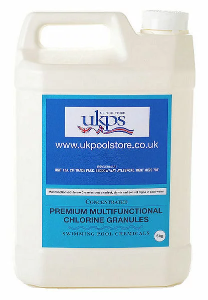 Swimming Pool Multifunction Chlorine Granules - UKPS 5kg