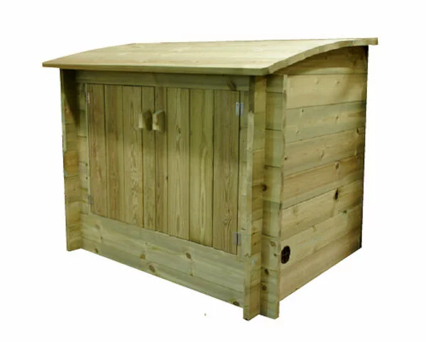 Plastica Wooden Pool Filtration Enclosure