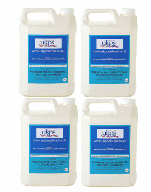 ukps premium stab granules x4 600h v23 mulrifunction chlorine granules,Swimming pool chlorine,chlorine chemicals,pool chemicals,swimming pool chemicals,swimming pool chemical,water testing kits,pool water quality,test your pool water,chemicals,fi-chlor chemicals,shock water treament,shocj chemicals,chlorine water chemicals,chlorine,pool chlorine