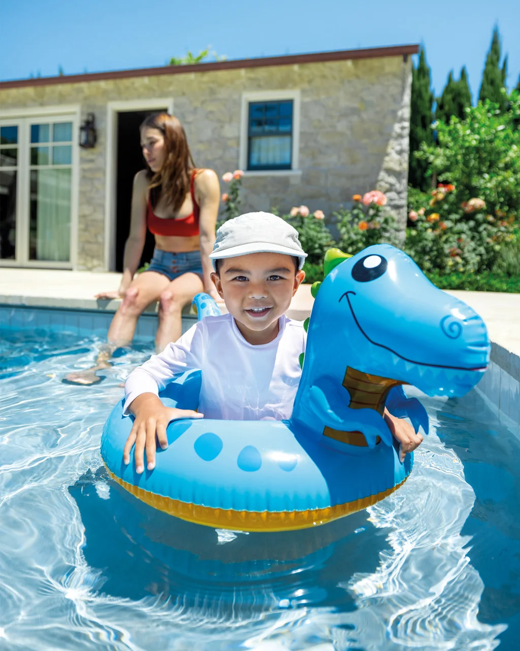 Intex Big Animal Swim Ring Dinosaur