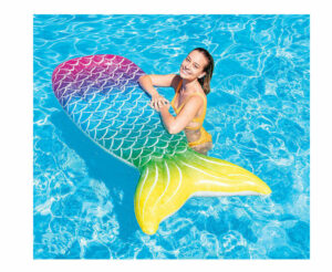 Intex mermaid tail float 600w v23 1 18 Pocket Suntanner Swimming Pool Lounger