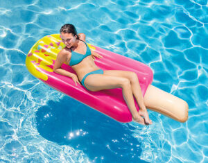 Sprinkle popsicle float 500w v23 18 Pocket Suntanner Swimming Pool Lounger
