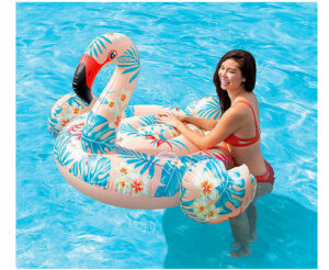 Tropical flamingo 500w v23 18 Pocket Suntanner Swimming Pool Lounger