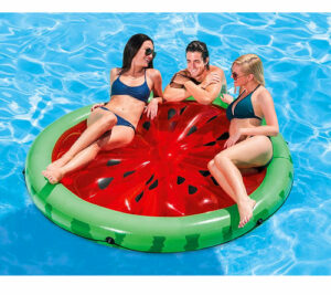 intex watermelon island 500w v23 swimming pool inflateables,pool inflatables,pool fun,swimming pool toys,pool loungers,swimming pool lounger,dive sticks,dive rings,ride on inflateables,outdoor fun,summer fun,swimming pool fun