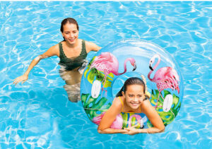 intex wet set lush tropical 600w z3 v23 18 Pocket Suntanner Swimming Pool Lounger