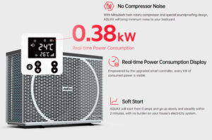 AquaX 20 Heat Pump - 13.5kw TurboSilence Inverter Heat Pump with Wifi - Image 5